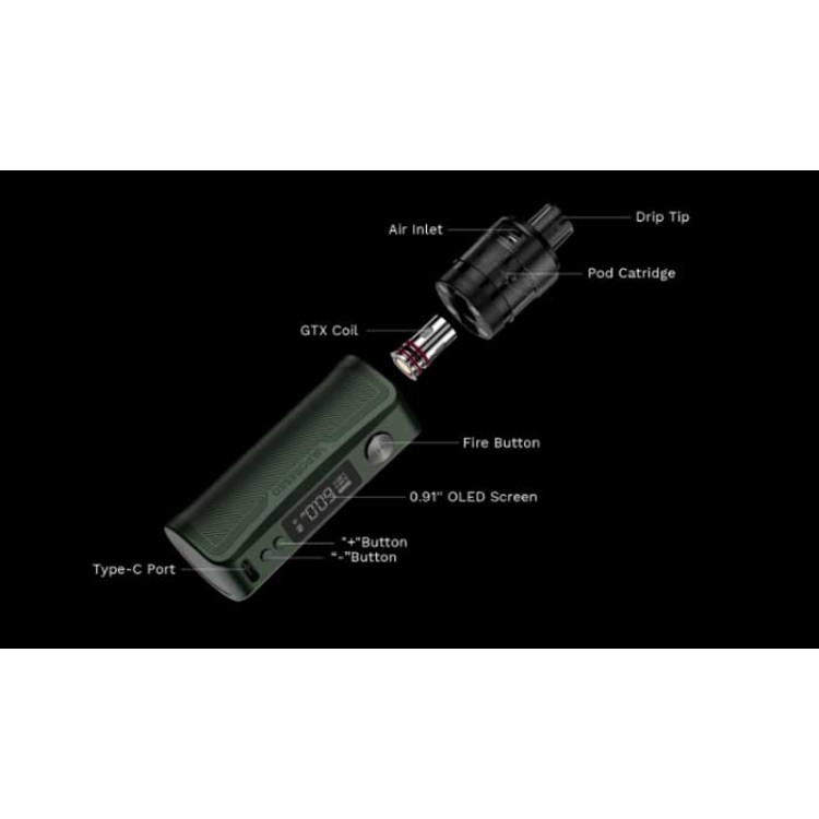 VAPORESSO GEN PT80 S kit | וופורסו פיטי 80 אס VAPORESSO GEN PT80 S kit | וופורסו פיטי 80 אס