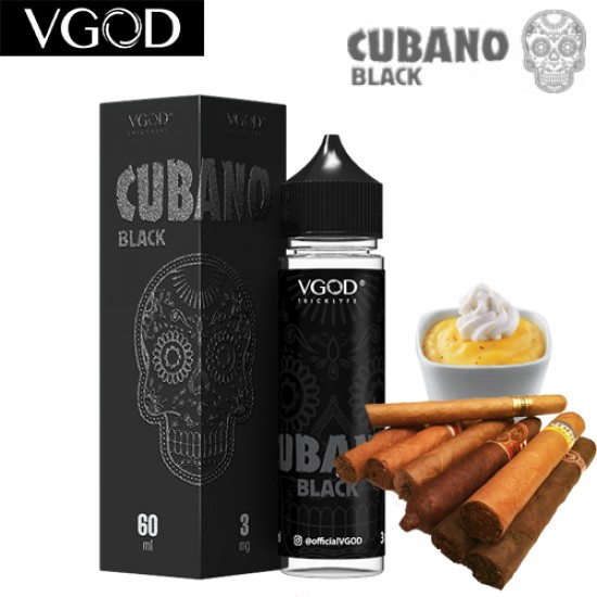 Cubano Black eLiquid by VGod 60ML