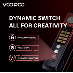 VOOPOO DRAG M100S Kit | וופו דראג M100S קיט VOOPOO DRAG M100S Kit | וופו דראג M100S קיט