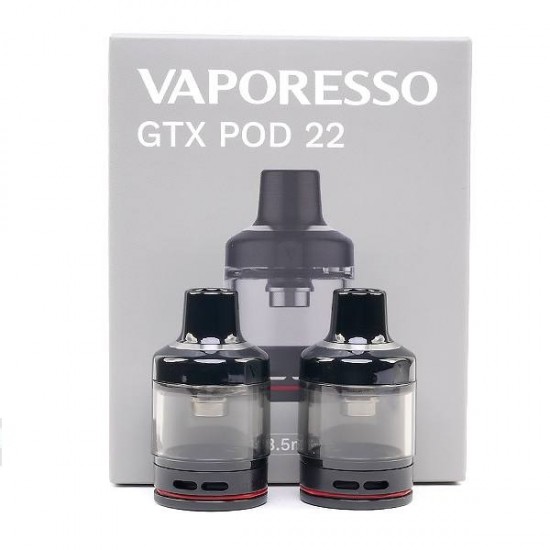 Vaporesso GTX POD 22 Empty Cartridge 3.5ml 