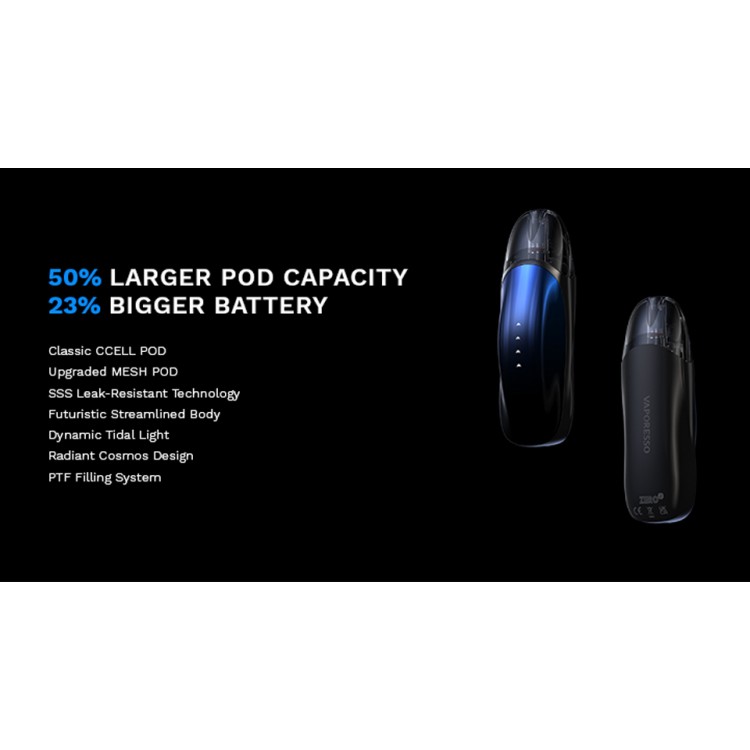 Vaporesso Zero 2 Pod Kit 800mAh | וופורסו זירו 2