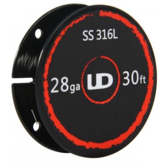 Youde UD SS 316L 28/30ga Resistance Wire - 0.3MM 10M