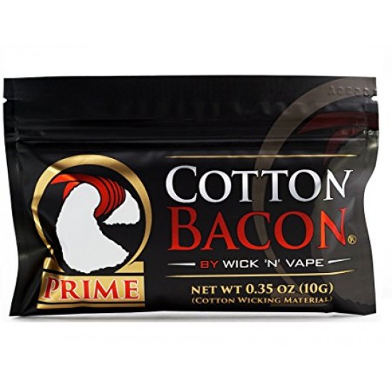 Cotton Bacon PRIME 10pcs Organic By Wick-N-Vape