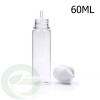 Empty 60ml bottle refillable clear color 