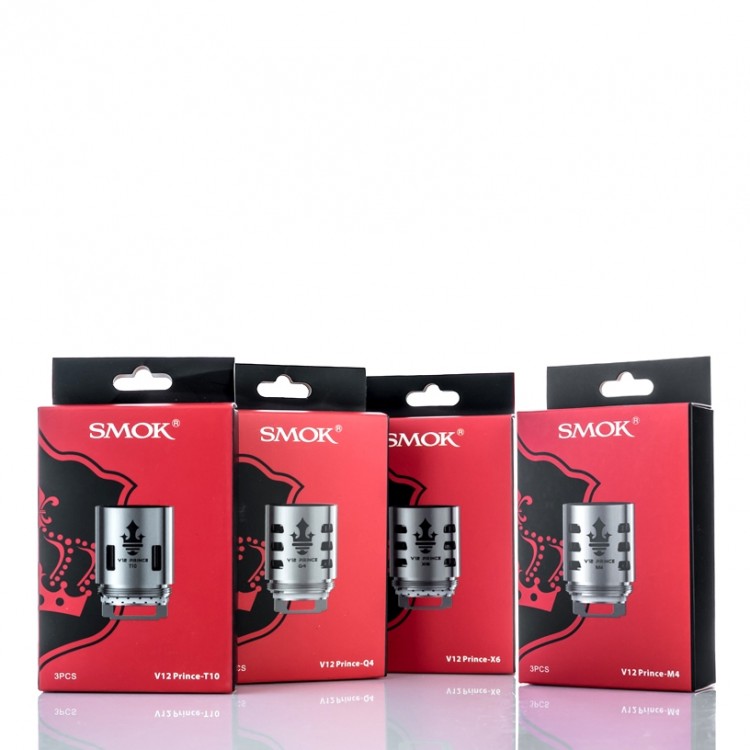 TFV12 PRINCE Coils - Q4/T6/T10/Mesh/Triple Mesh - 3PCS TFV12 PRINCE Coils - Q4/T6/T10/Mesh/Triple Mesh - 3PCS