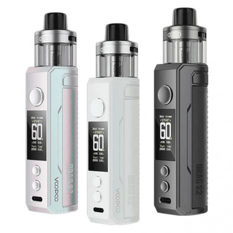 VooPoo Drag S2 60W Pod Kit | וופו דראג אס 2 קיט VooPoo Drag S2 60W Pod Kit | וופו דראג אס 2 קיט