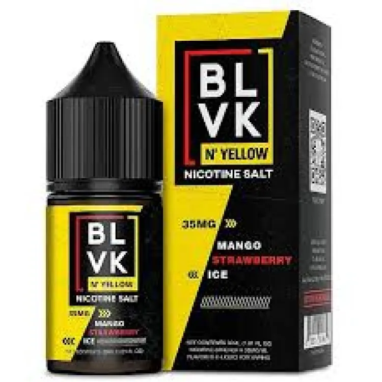 BLVK SaltNic 30ml - MANGO STRAWBERRY ICE | מנגו תות אייס BLVK SaltNic 30ml - MANGO STRAWBERRY ICE | מנגו תות אייס