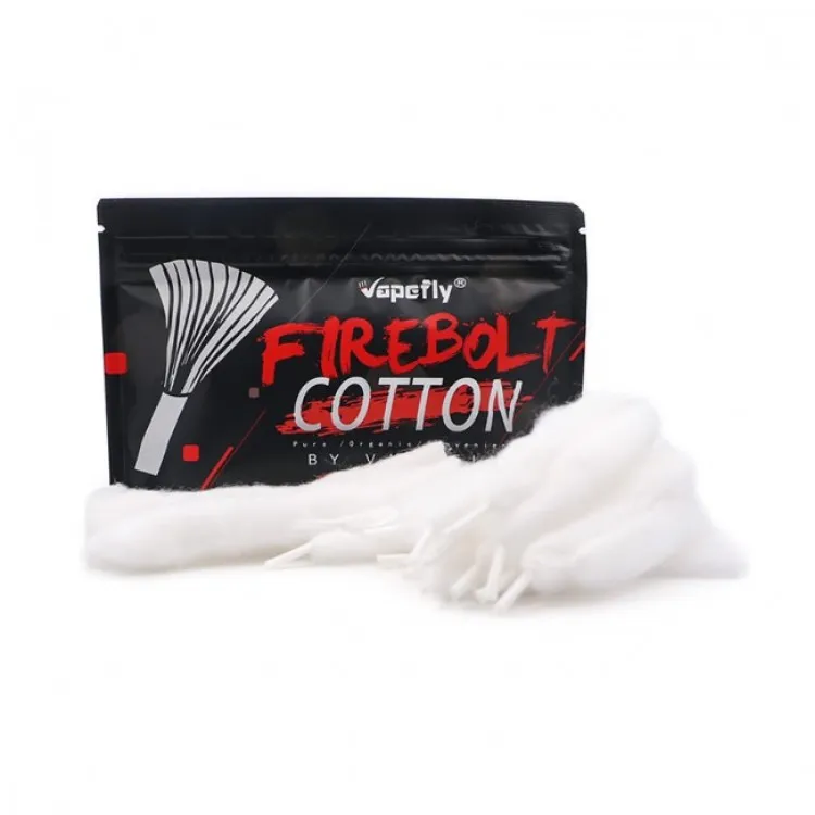 כותנה Vapefly Firebolt Organic Cotton 20pcs כותנה Vapefly Firebolt Organic Cotton 20pcs