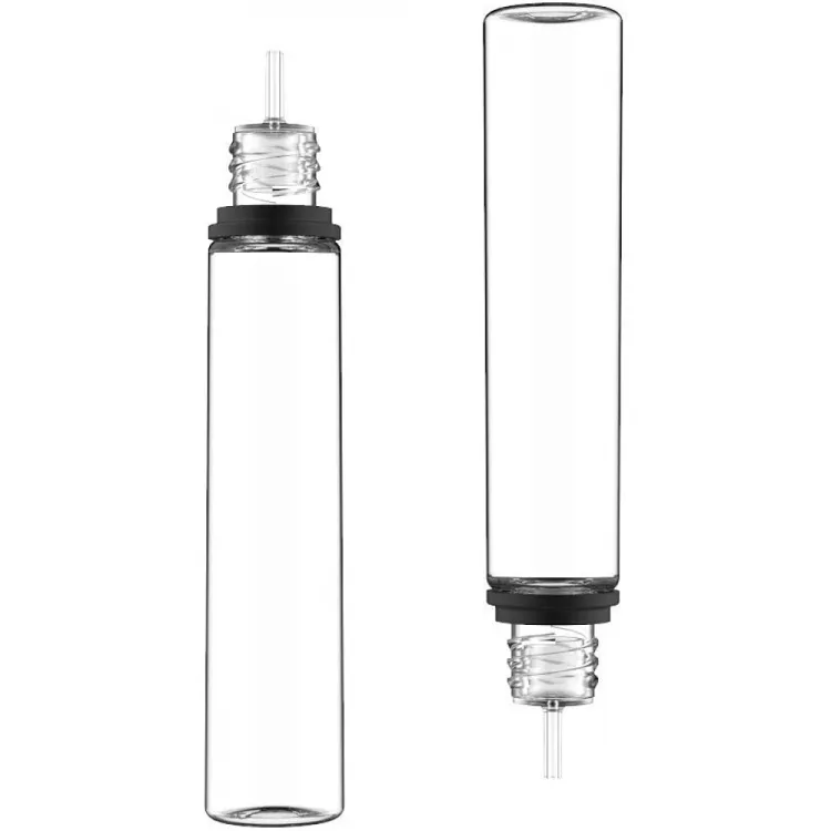 בקבוק מילוי ריק שקוף לחיץ  30 מל