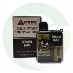 Draw-Bar 15000 puffs | דרובר סיגריה חד פעמית 15000 שאיפות