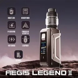 GEEKVAPE AEGIS LEGEND 3 200W| אגיס לגנד 3 גיקוייפ GEEKVAPE AEGIS LEGEND 3 200W| אגיס לגנד 3 גיקוייפ