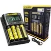 Nitecore UMS4 מטען סוללות מהיר 4 ערוצים 