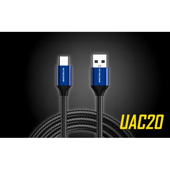 כבל טעינה מהיר נייטקור USB-C 2.0  אורך 1 מטר