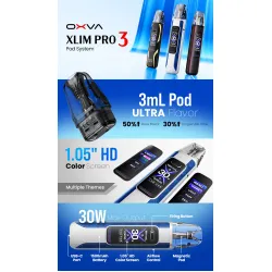 OXVA XLIM PRO 3 30W Pod System | אקסלים פרו 3 פוד