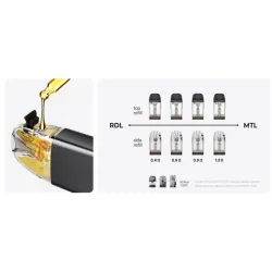 Uwell Upgraded Caliburn GPP Pod 3pcs |G3 שלישיית פודים משודרגים קליברן 