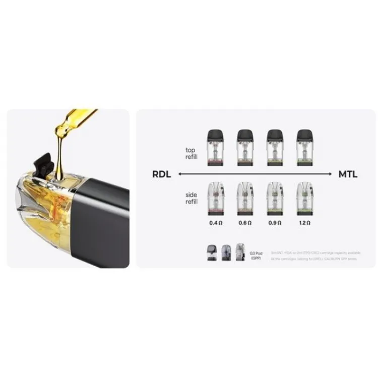 Uwell Upgraded Caliburn GPP Pod 3pcs |G3 שלישיית פודים משודרגים קליברן 