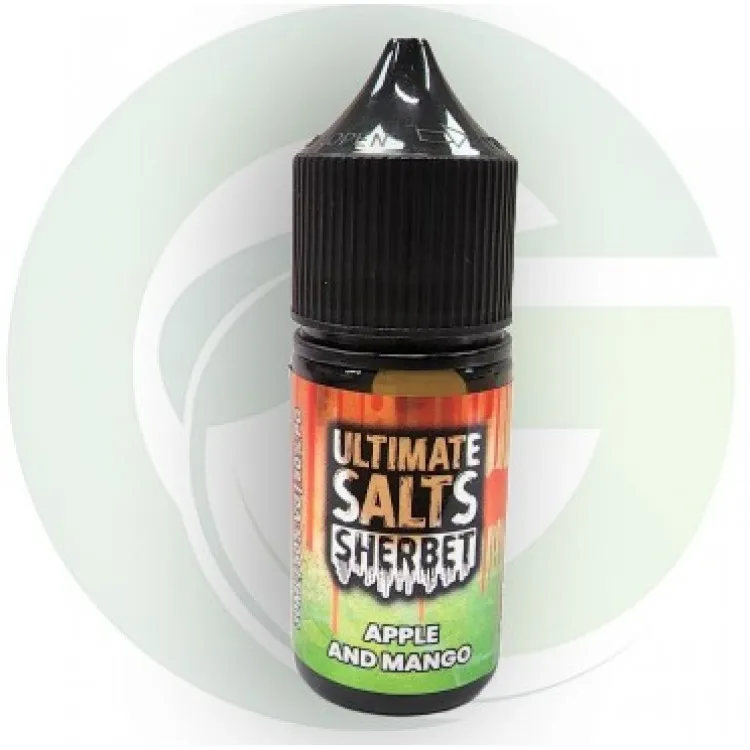 UltimatePuff - Apple Mango Sherbet -SALTNIC 30ml | תפוח מנגו שרבט | פאף 30מל 