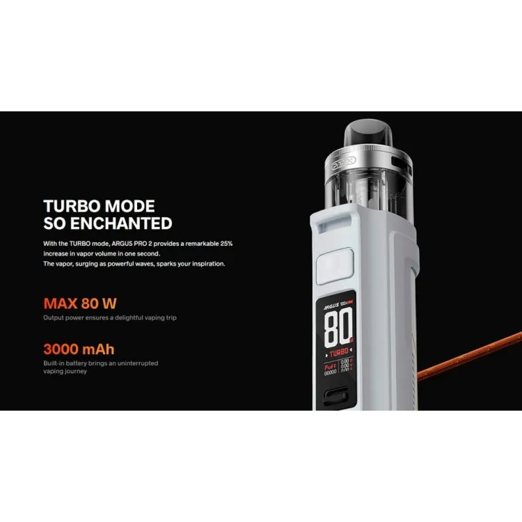 VOOPOO ARGUS PRO 2 80W KIT | וופו ארגוס פרו 2 VOOPOO ARGUS PRO 2 80W KIT | וופו ארגוס פרו 2