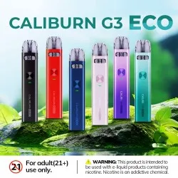 UWELL Caliburn G3 Eco Pod Kit | יוול קליברן גי 3 אקו UWELL Caliburn G3 Eco Pod Kit | יוול קליברן גי 3 אקו