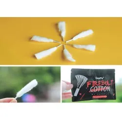 כותנה Vapefly Firebolt Organic Cotton 20pcs כותנה Vapefly Firebolt Organic Cotton 20pcs