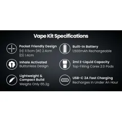 Vaporesso XROS 5 Mini 30W Pod | אקסרוס 5 מיני וופורסו