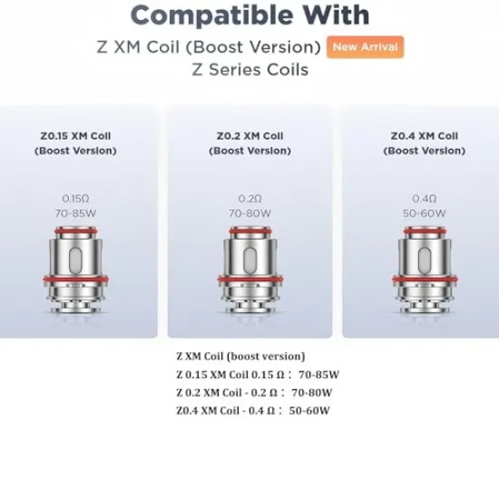 Geekvape Z XM Boost Replacement Coil | סלילי גיקוייפ בוסט Z