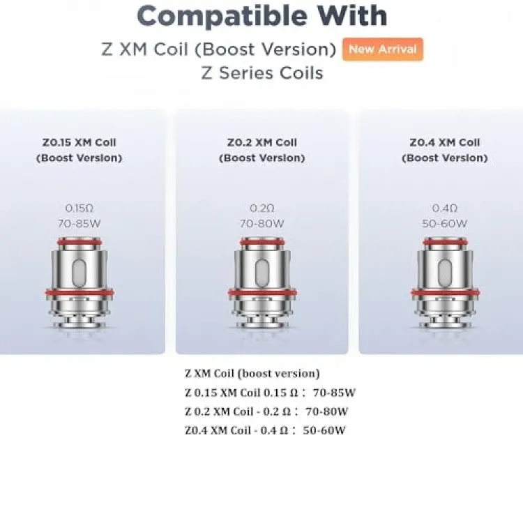 Geekvape Z XM Boost Replacement Coil | סלילי גיקוייפ בוסט Z