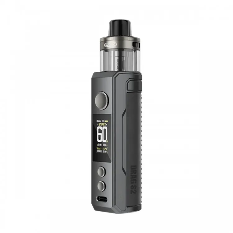 VooPoo Drag S2 60W Pod Kit | וופו דראג אס 2 קיט VooPoo Drag S2 60W Pod Kit | וופו דראג אס 2 קיט