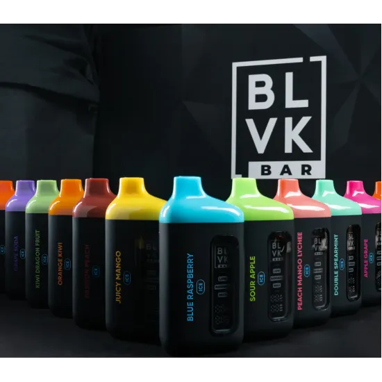 BLVK BAR 20000 Disposable Free Nic | סיגריה חד פעמית ללא ניקוטין 20000 שאיפות BLVK 