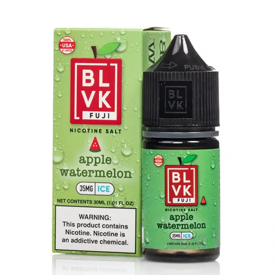 BLVK SaltNic 30ml - APPLE WATERMELON ICE | תפוח אבטיח אייס 