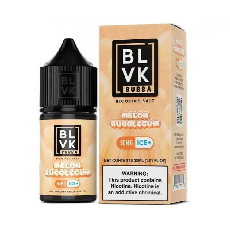 BLVK SaltNic 30ml - BUBBA MELON BUBBLEGUM ICE | בובה מסטיק מלון אייס BLVK SaltNic 30ml - BUBBA MELON BUBBLEGUM ICE | בובה מסטיק מלון אייס