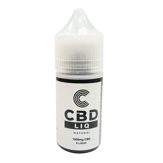CBD LIQ  | Natural (Cannabis Flavor) – CBD Vape Juice 1000mg | סיבידי לאידוי טעם טבעי / קנאביס