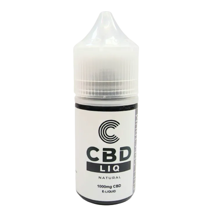 CBD LIQ  | Natural (Cannabis Flavor) – CBD Vape Juice 1000mg | סיבידי לאידוי טעם טבעי / קנאביס