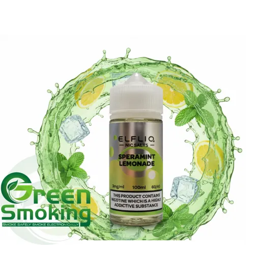 ELF BAR LIQ  - SPEARMINT LEMONADE 100ml | לימונדת מנטה
