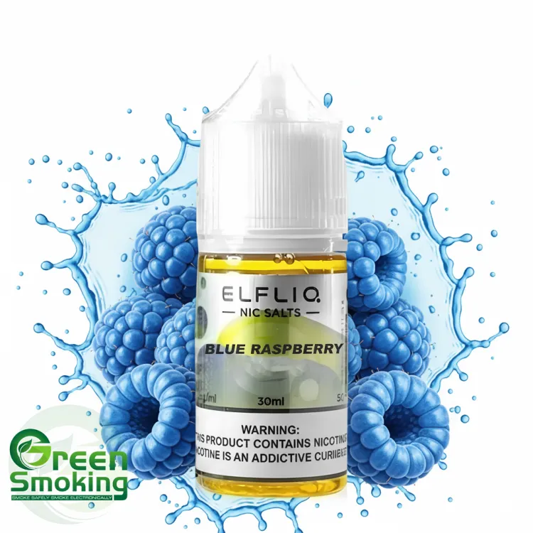 ELF BAR LIQ SaltNic 30ml - BLUE RASPBERRY | פטל כחול