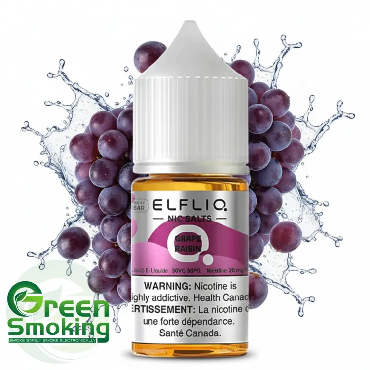 ELF BAR LIQ SaltNic 30ml - GRAPE | ענבים