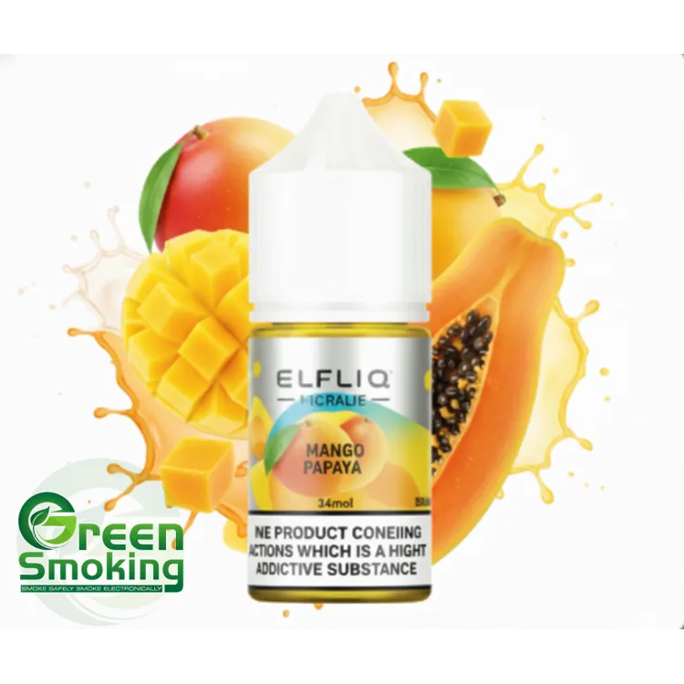 ELF BAR LIQ SaltNic 30ml - MANGO PAPAYA | מנגו פאפייה