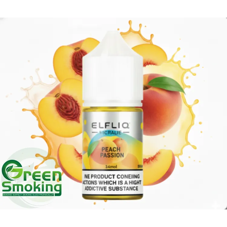 ELF BAR LIQ SaltNic 30ml - PEACH PASSION | אפרסק