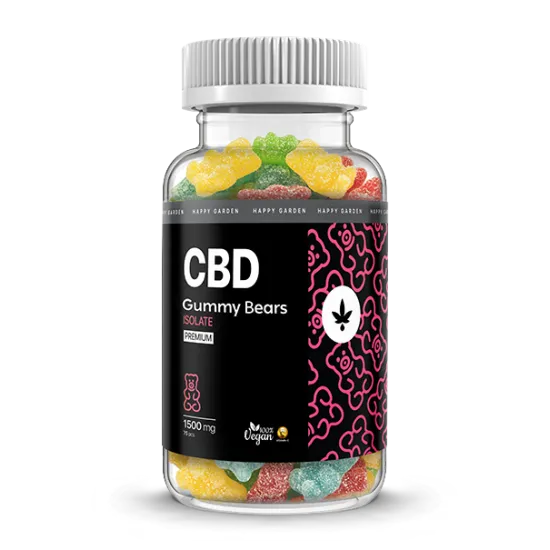 סוכריות CBD עם ויטמין C– סוכריות גומי (75 יח’) מועשרות ב-1500mg  סיבידי