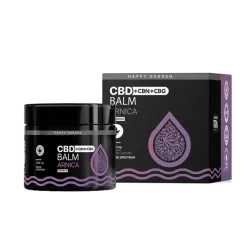 משחת CBD & CBG & CBN ארניקה לכאבים חזקים 2000 מ”ג | Happy Garden