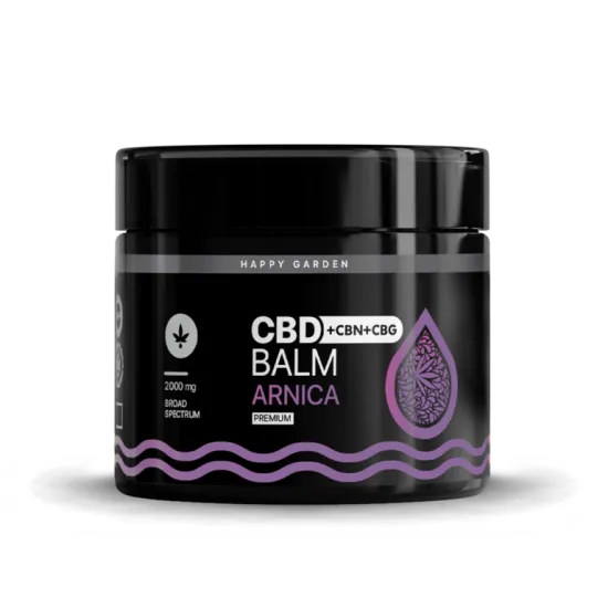 משחת CBD & CBG & CBN ארניקה לכאבים חזקים 2000 מ”ג | Happy Garden