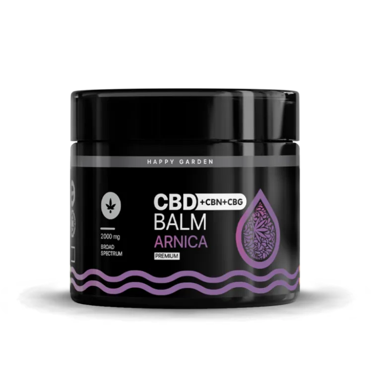 משחת CBD & CBG & CBN ארניקה לכאבים חזקים 2000 מ”ג | Happy Garden