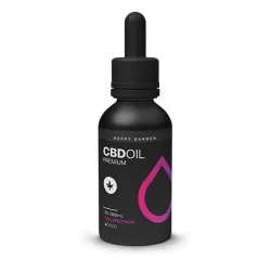 שמן סיבידי CBD HAPPY-GARDEN בקבוק 10מל 500 מ"ג 5% Full Spectrum