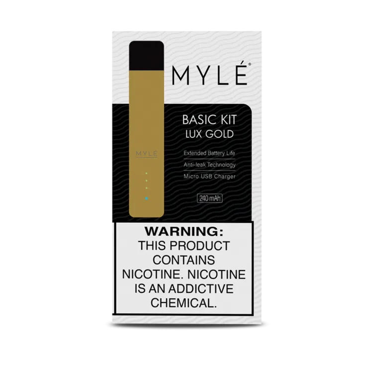 MYLE V4 PEN VAPE סיגריה אלקטרונית ערכת בסיס ללא מחסניות MYLE V4 PEN VAPE סיגריה אלקטרונית ערכת בסיס ללא מחסניות