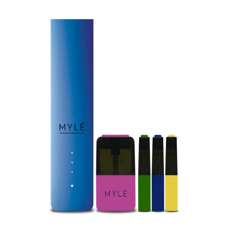 MYLE V4 STARTER KIT סיגריה אלקטרונית ערכת מלאה כולל מחסניות MYLE V4 STARTER KIT סיגריה אלקטרונית ערכת מלאה כולל מחסניות