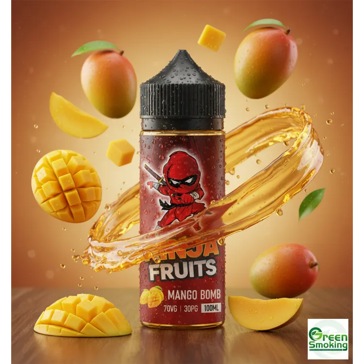 Ninja Fruits - MANGO BOMB 100ML | מנגו בומב  
