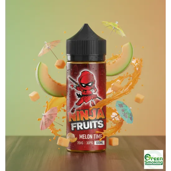 Ninja Fruits - MELON TIME 100ML| מלון טיים 