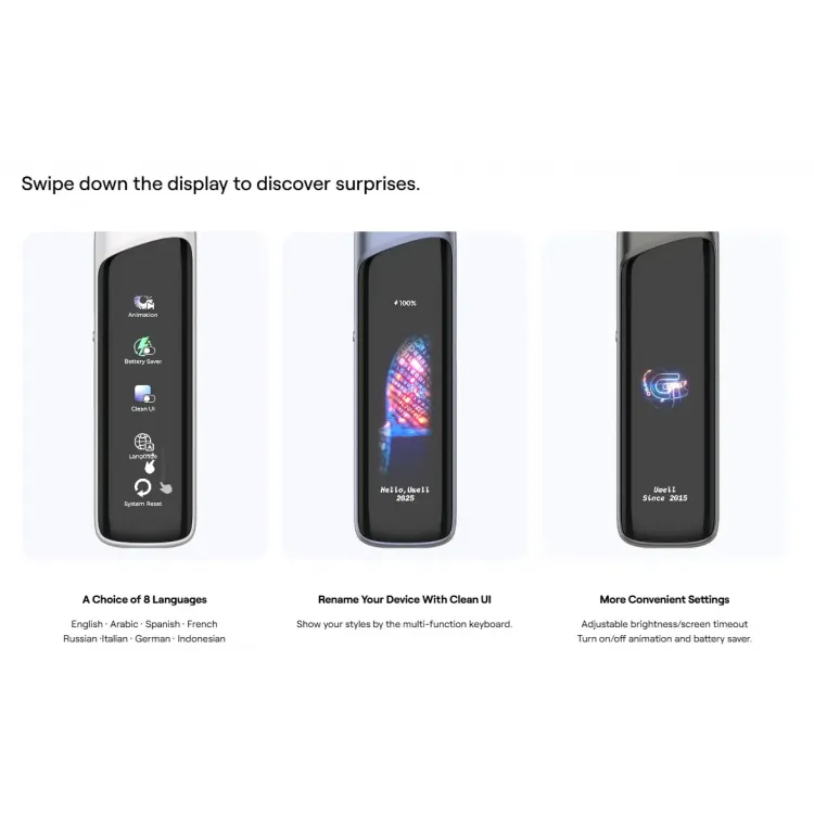 Uwell Caliburn G4 Pro 1800mah Pod Kit | קליברן גי 4 פרו