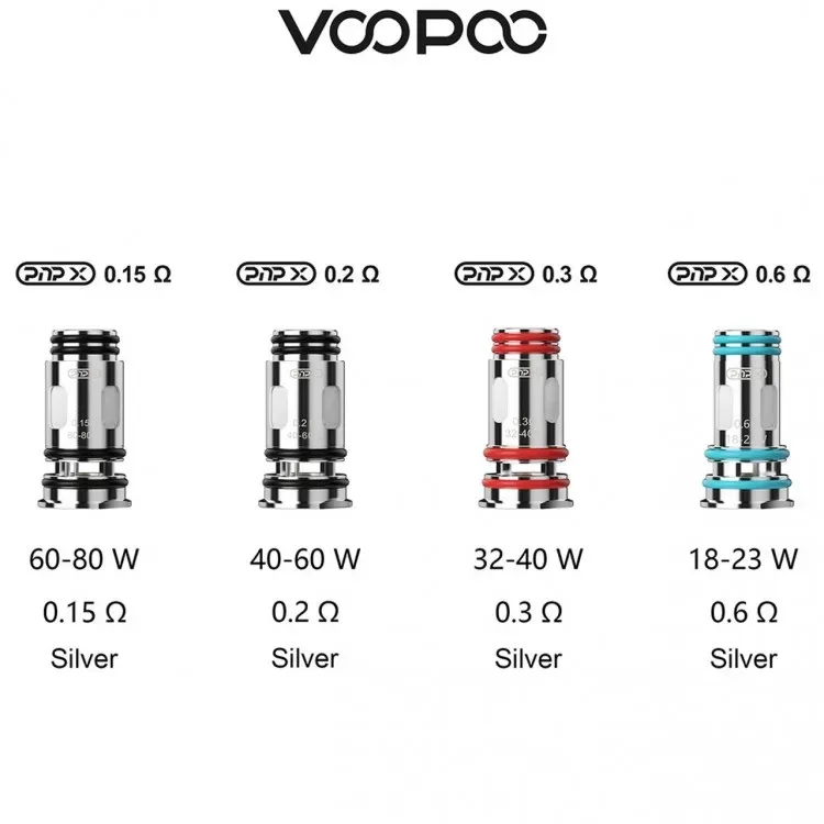 Voopoo PnP X Pod Tank 510 pin | טנק פי.אנ.פי איקס חיבור הברגה