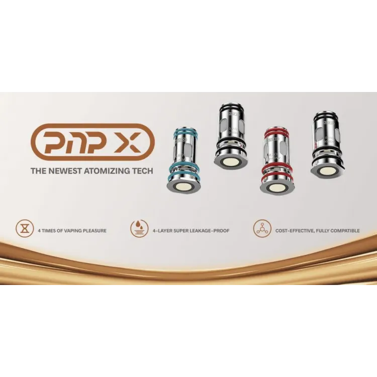 Voopoo PnP X Pod Tank 510 pin | טנק פי.אנ.פי איקס חיבור הברגה